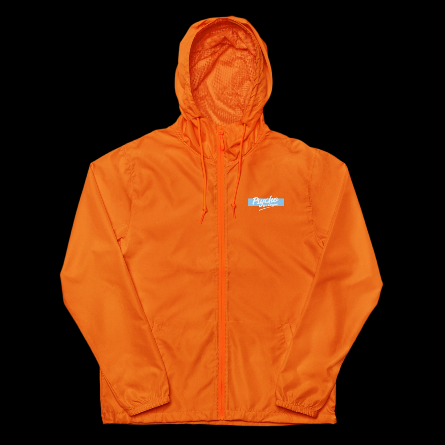 zip up windbreaker