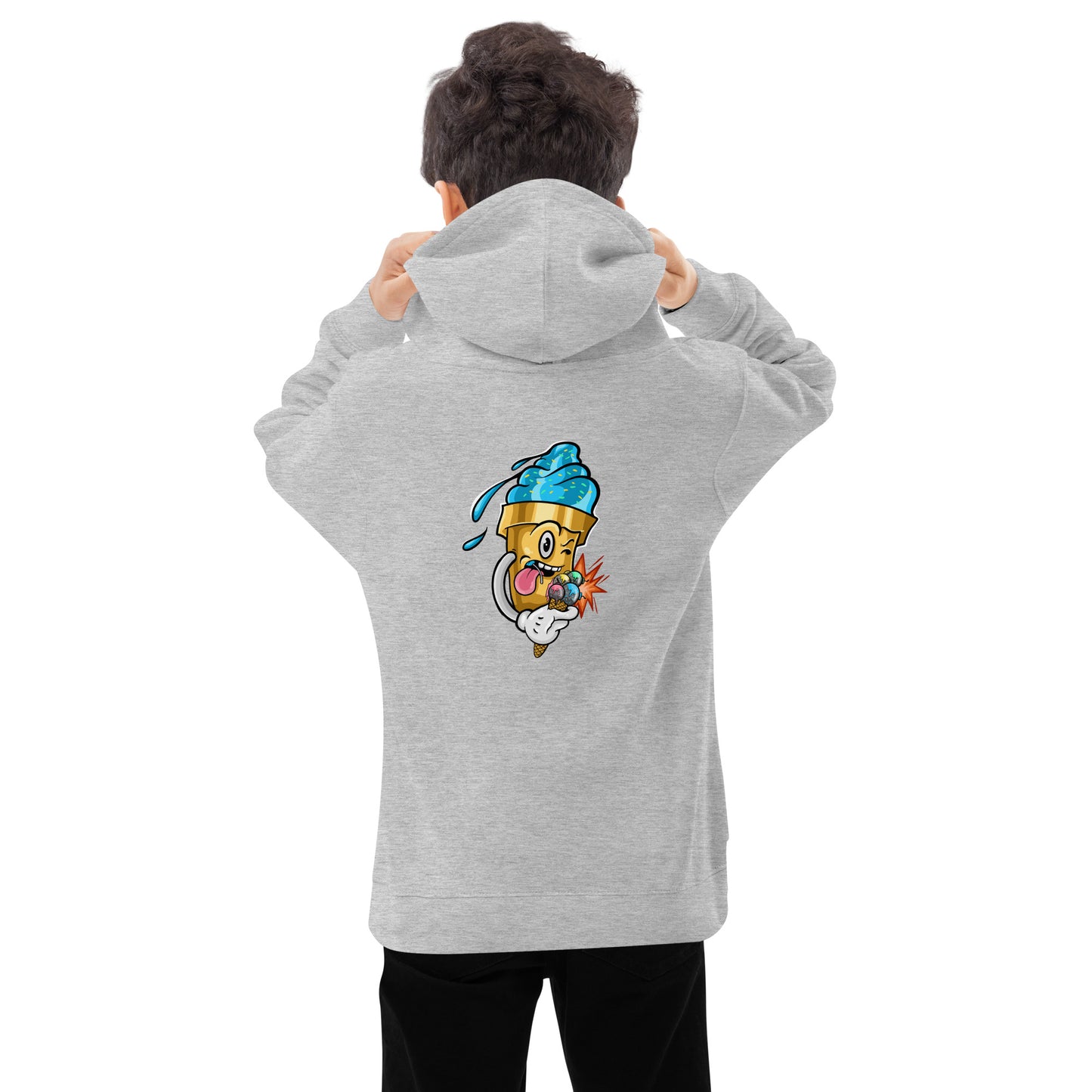 Youth fleece hoodie