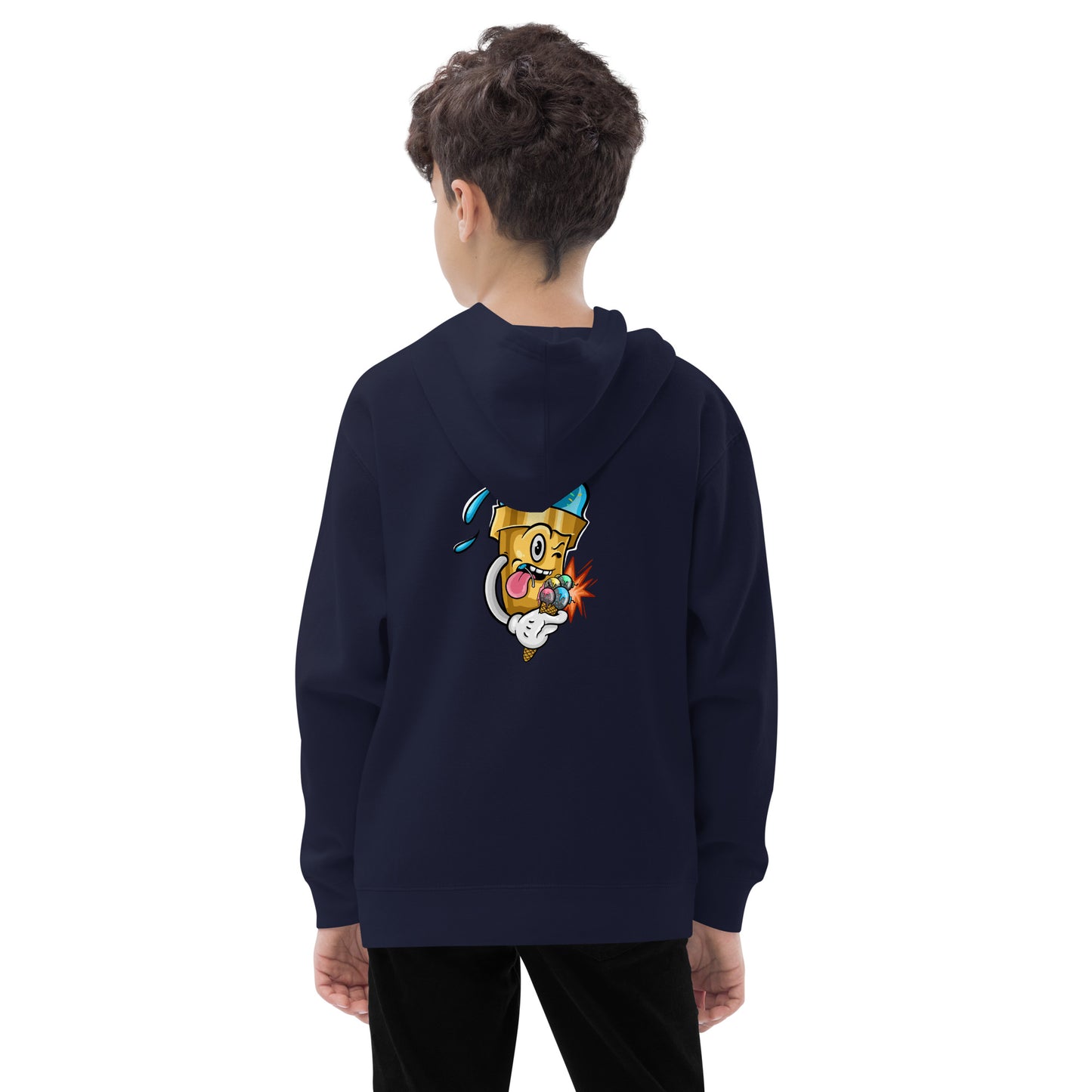 Youth fleece hoodie