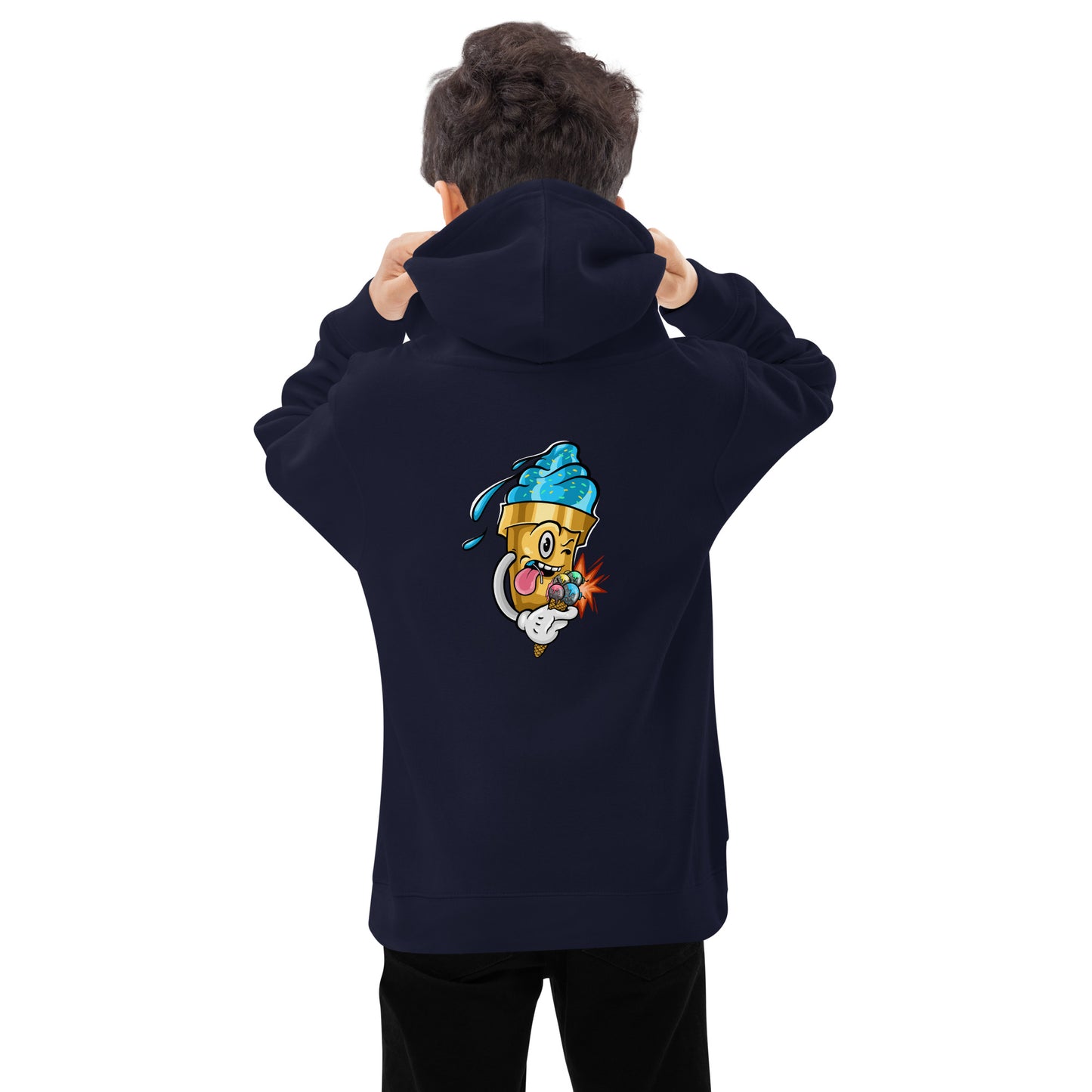 Youth fleece hoodie