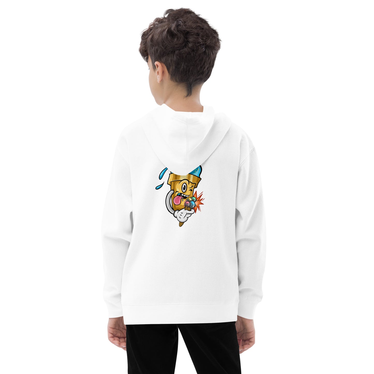 Youth fleece hoodie