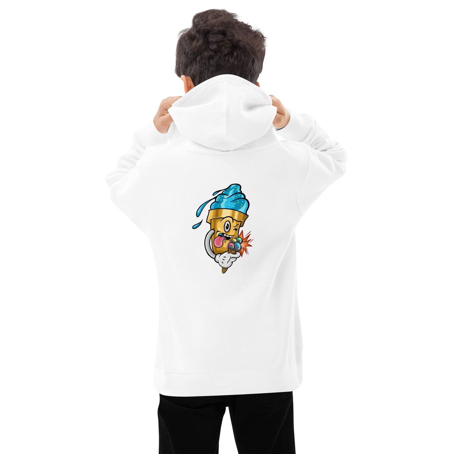 Youth fleece hoodie